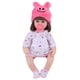 thumbnail image 2 of Muñecas Para Bebés Recién Nacidos Muy Suaves Que Se Sientan Y Se Acuestan, Muñecas Realistas, Respetuosas Con El Medio Ambiente Para Niños, Regalo Para Niñas Y Niños, 2 of 7