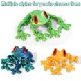thumbnail image 6 of Minbee 3D Printed Magnetic Frog Figure – 8.2" Adorable Articulated Frog Magnet, Perfect for Fridge, Car, or Office Décor, 6 of 8