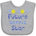 thumbnail image 3 of Inktastic Future Tennis Star Baby Boy Boys Baby Bib, 3 of 4