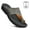 Brown, variant on Regan Comfortable Casual Women Split Toe Sandals