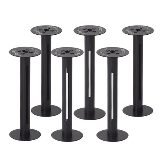 eTone 6PCS 620 Empty Roll Film Spools Reload Hand Roll Film Equipment, Black