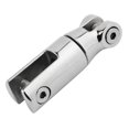 thumbnail image 1 of Boat 316 Stainless Steel Anchor Chain Swivel Anchor 10-12mm Chain Rotation Connector 2 Sections,1 * Connector, 1 of 7