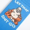 thumbnail image 4 of Cool Socks Novelty Crew Socks Women's Let That Go, Graphic Print, Large ,Female 9-13, 4 of 6