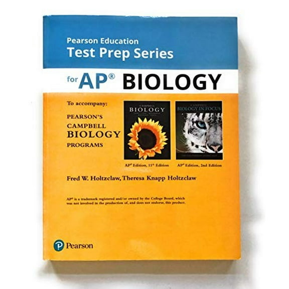 Pre-Owned Test Prep Series AP Biology for Campbell Biology Programs Paperback
