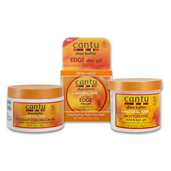 Cantu Coconut Twist Bundle, 3 Count