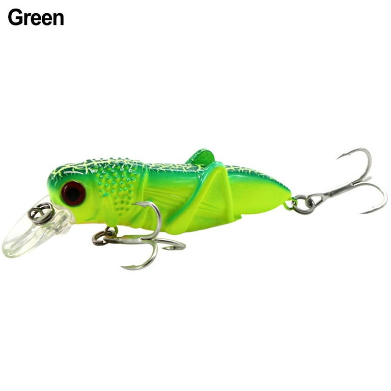 5cm 4g Grasshopper Insect Fishing Lures Artificial Bait Sea Fishing fish  hook