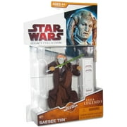 Star Wars Saga Legends (2009) SL11 SaeSee Tin Action Figure w/ Battle Gear
