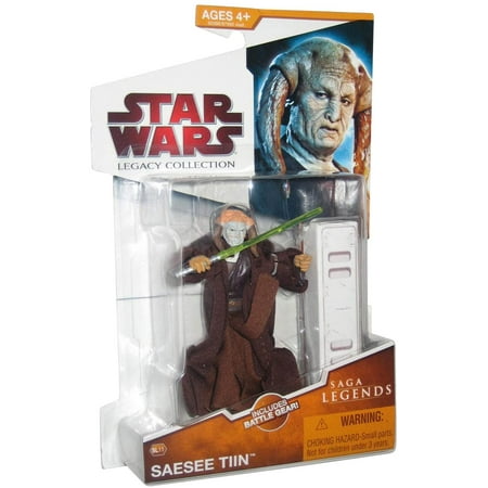 Star Wars Saga Legends (2009) SL11 SaeSee Tin Action Figure w/ Battle Gear