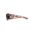 thumbnail image 3 of Polarized Womens Floral Print Fit Over Rectangular 54mm Sunglasses Purple Green Pink, 3 of 4