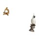 thumbnail image 5 of Estatua Abstracta De Loro Pensador, Escultura Animal De Resina, Figura Decorativa De Interior Para Mesa, Sala De Estar, Estantería De Oficina, Escritorio, Mesa, Centro De Mesa, Armario Con, 5 of 8