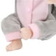 thumbnail image 4 of Muñeca de bebé Ecomeon de Silicona 11.4 pulgadas color Gris rosa para niñas, 4 of 4