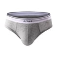 thumbnail image 2 of zeranth Men Briefs Wide Waistband Mid-rise Modal Panties Breathable 3D Cutting Quick-Drying Seamless Design Underwear, 2 of 7