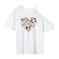 thumbnail image 1 of Camiseta de mujer Yuyangstore ropa de manga corta Top para viaje calle XL, 1 of 7