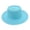 Light Blue, variant on Helii Straw Fedora Hat for Men Women – Wide Brim Summer Beach Sun Hat, Breathable Lightweight Woven Straw Panama Cap, Unisex Foldable Outdoor Travel Hat with Flat Top Blackish Green,One Size