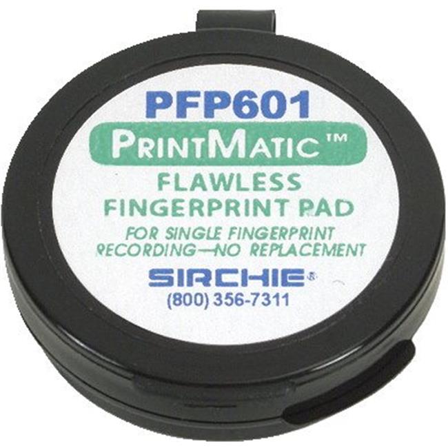 Sirchie 1400095 1.625 in. Polypropylene NonFading Fingerprint Ink Pad
