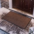 thumbnail image 5 of Ottomanson Waterproof Large Front Door Mat 36" x 60" Non-Slip Indoor Outdoor Floor Mat for Entrance, Brown, 5 of 12