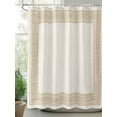 thumbnail image 2 of Shower Curtain Greek Key Design Shower Curtains for Bathroom, Waterproof Polyester Shower Curtain Set with Hooks, Standard Size 66" x 72" Geometric, 2 of 6