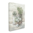 thumbnail image 3 of Stupell Industries Country Succulents Botanicals Rustic Jar Planter Design, 24 x 30, Design by Diane Kater, 3 of 7