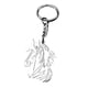 thumbnail image 1 of Llavero con forma de cabeza de caballo hueca, llavero decorativo de buena suerte, mochilas, bolsos, accesorios para llaves de coche., 1 of 8