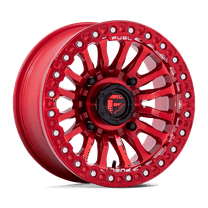 Fuel UTV Cast Aluminum Wheel D125 15x7 4x137 C-RED 10mm, FV125QX15704810
