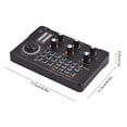 thumbnail image 4 of Streaming Live Sound Card Audio Recording Professional Sound Card Mixer with DJ Mixer Effects and Voice Changer BT Wireless Audio Interface Built-in Rechargeable Battery for, 4 of 6