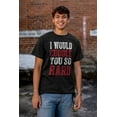 thumbnail image 4 of Cuddle So Hard Snuggle Romantic Cute Men's Big & Tall Crewneck Graphic Tee Brisco Brands 2X, 4 of 5