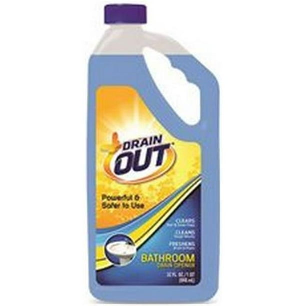 Drain Out Bathroom Drain Opener, 32 fl oz