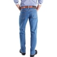 thumbnail image 2 of Edward's Jeans Recto Hombre Stretch Azul Claro Tiro Alto, 2 of 5