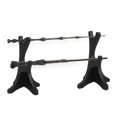 thumbnail image 4 of Sword Holder 2 Pcs Acrylic Samurai Swords Black Storage Rack Shelf, 4 of 5