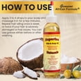 thumbnail image 4 of SuperGro Hair & Scalp Oil for Moisturizing, Strengthening, Nourishing, Shinning - Black Castor Light Serum Blend for Dry Scalp and Growth - For Women & Men - Grow, Care Oil 6 Oz, 4 of 5