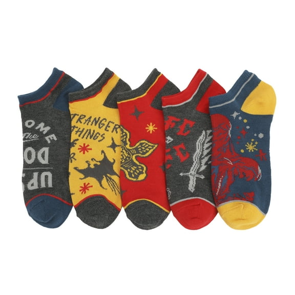 Stranger Things Icons Womens Ankle Socks 5 Pack