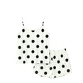 thumbnail image 4 of Stamzod Cute Pajama Sets for Women Plus Size Pajamas Sleepwear Polka Dots Printed Cami Top and Shorts Lounge Sets, 4 of 9