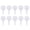Circular, variant on 10Pcs Answer Paddles Handheld Double Sided Paddles Small Whiteboards Erasable Paper Sign Auction Paddles for Classroom