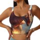 thumbnail image 1 of Balery Ferocious Dragon Fury Sujetadores deportivos con espalda cruzada para mujer, acolchados, sin costuras, de alto impacto, ideales para yoga, gimnasio, entrenamiento y fitness.-, 1 of 8