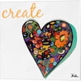 thumbnail image 2 of Great Art Now Expressive Heart by Patricia Pinto 2 Piece Canvas Art Set Each 14"W x 14"H, 2 of 3