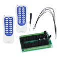 thumbnail image 1 of Interruptor de control remoto Yuxing 16 teclas 433 MHZ 12 V 16 canales con bloqueo automático y enclavamiento, 1 of 1