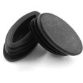 thumbnail image 3 of 20 protectores de suelo de madera dura, 15 x 30 mm, tapones de plástico ovalados, tapa de extremo de tubo para silla, mesa, taburete, patas, color negro, 3 of 5