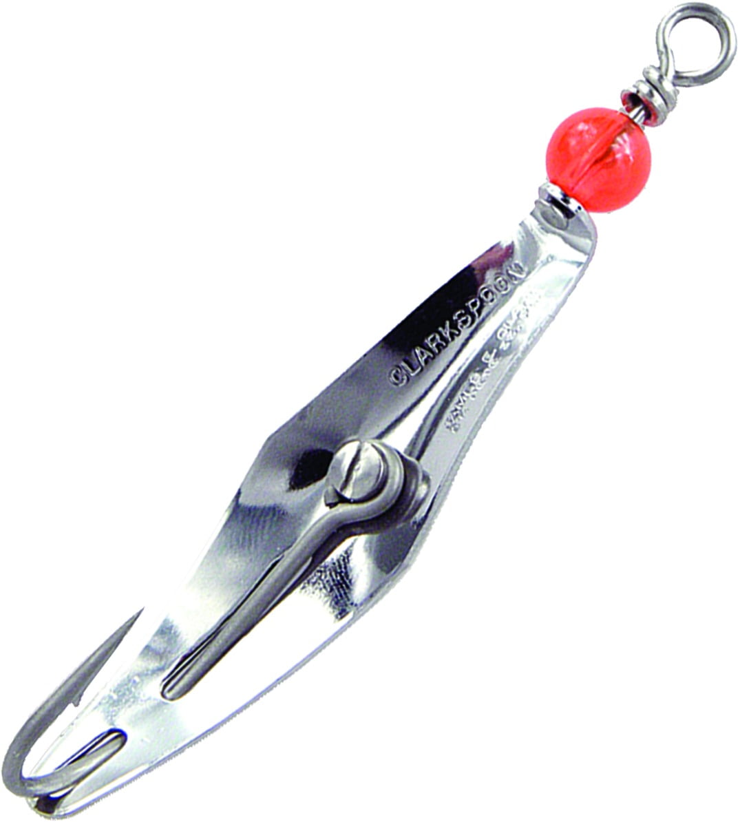 Clarkspoon Red Bead Spoon with Stainless Steel Hook Size 0 Walmart