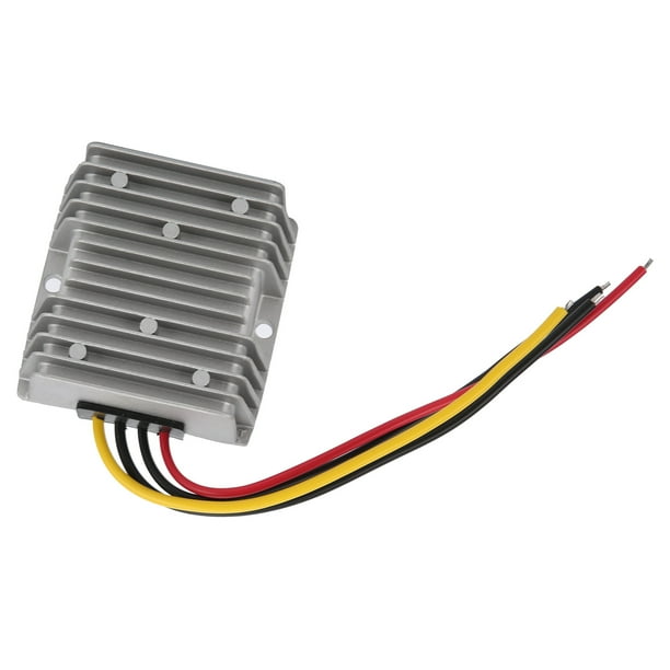Convertidor de potencia impermeable de 12 V a 13,8 V, 25 A, regulador de monitoreo para la potencia del automóvil de 5 A y 10 A