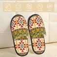 thumbnail image 2 of House Slippers for Women Men - Aztec Lightweight House Shoes Fuzzy Slippers, Soft Slip-On Cozy House Slippers for Woman Indoor Outdoor, 2 of 7