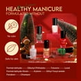 thumbnail image 5 of Morovan Nail Polish Set 6 Colors Red Green Christmas Glitter Mini Gold Silver Nail Polish Kit Quick Dry Manicure Nail Art Manicure DIY Home Salon Gift for Women, 5 of 8