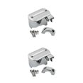 thumbnail image 1 of Maytalsory Silver Brake Fluid Master Cylinder Cover Brake Pump Cover Silver Cover Brake Master Cylinder Cover 2Set, 1 of 6