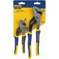 UPC: 0038548992013 | Irwin 1773639 6 in. and 10 in. Groove Joint Pliers Set 2-Pack