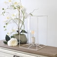 thumbnail image 3 of Elegant Designs Lt2070-Wht Large Exposed Glass And Metal Table Lamp White And Clear, 3 of 4