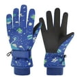 thumbnail image 2 of Ugoldhm Kids Waterproof Ski Gloves with Fleece Lining, Windproof Snow Gloves for Winter Sports, Sizes 4-13 Years, 2 of 2