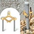 thumbnail image 2 of 3 Pcs x Ground Clamp-Gold & Silver, 2 of 7
