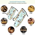 thumbnail image 7 of TEQUAN Oven Mitts, Cute Panda Cartoon Bear Pattern Heat Resistant Microwave Oven Gloves, Set of 2, 7 of 7