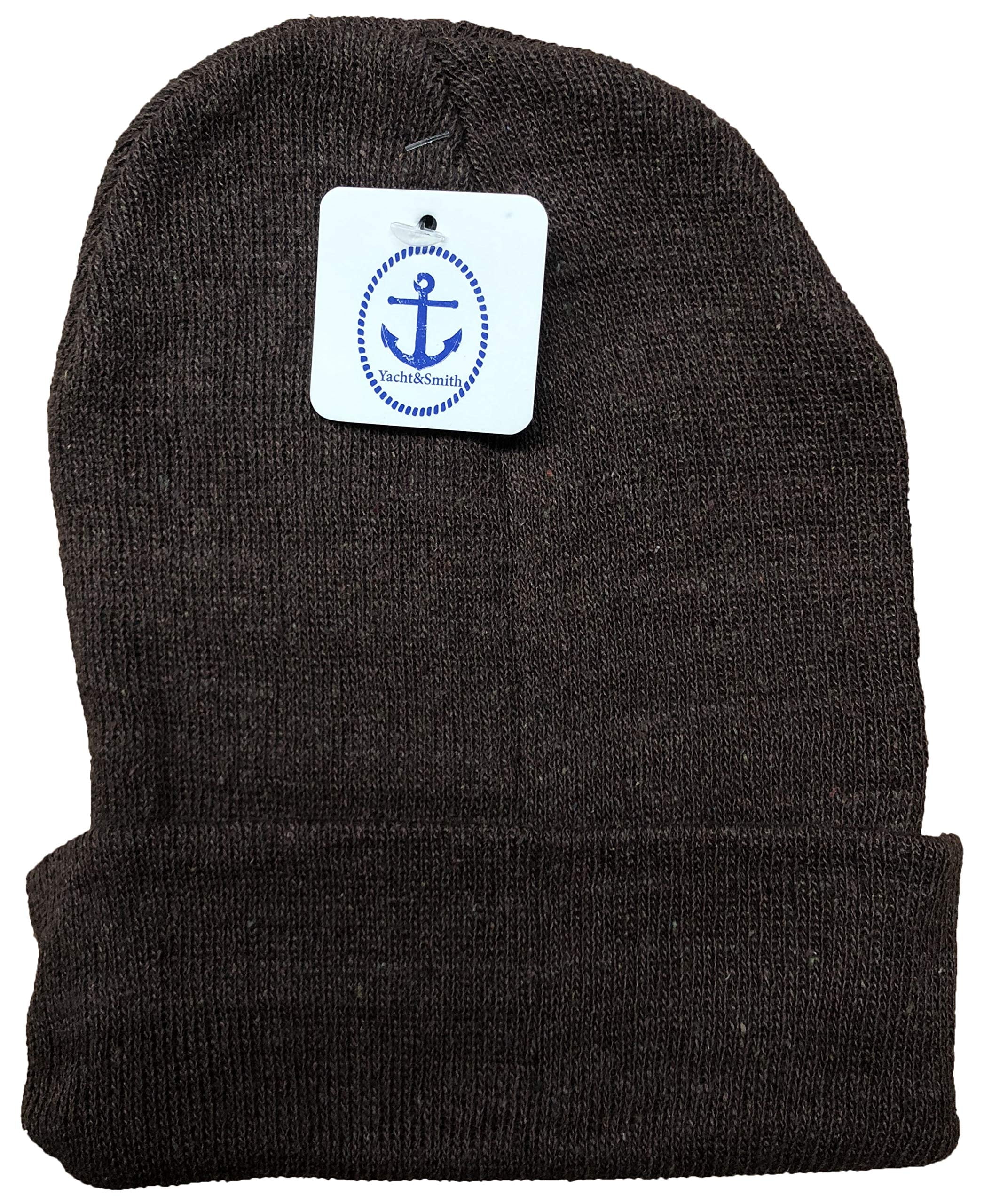 120 Pack of Yacht & Smith Wholesale Beanies, Bulk Thermal Winter Hat (Assorted Beanies)