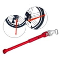 thumbnail image 4 of Lightweight Stable Aluminum Alloy 22.9cm Folding Bike Kickstand Anti-rust Rear Side Foldable 16 Inch Single Leg Rear Mount Kick Stand Parking Red, 4 of 8