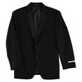 thumbnail image 2 of Perry Ellis Mens Slim-Fit Tuxedo Two Button Blazer Jacket, Black, 42 Short, 2 of 2